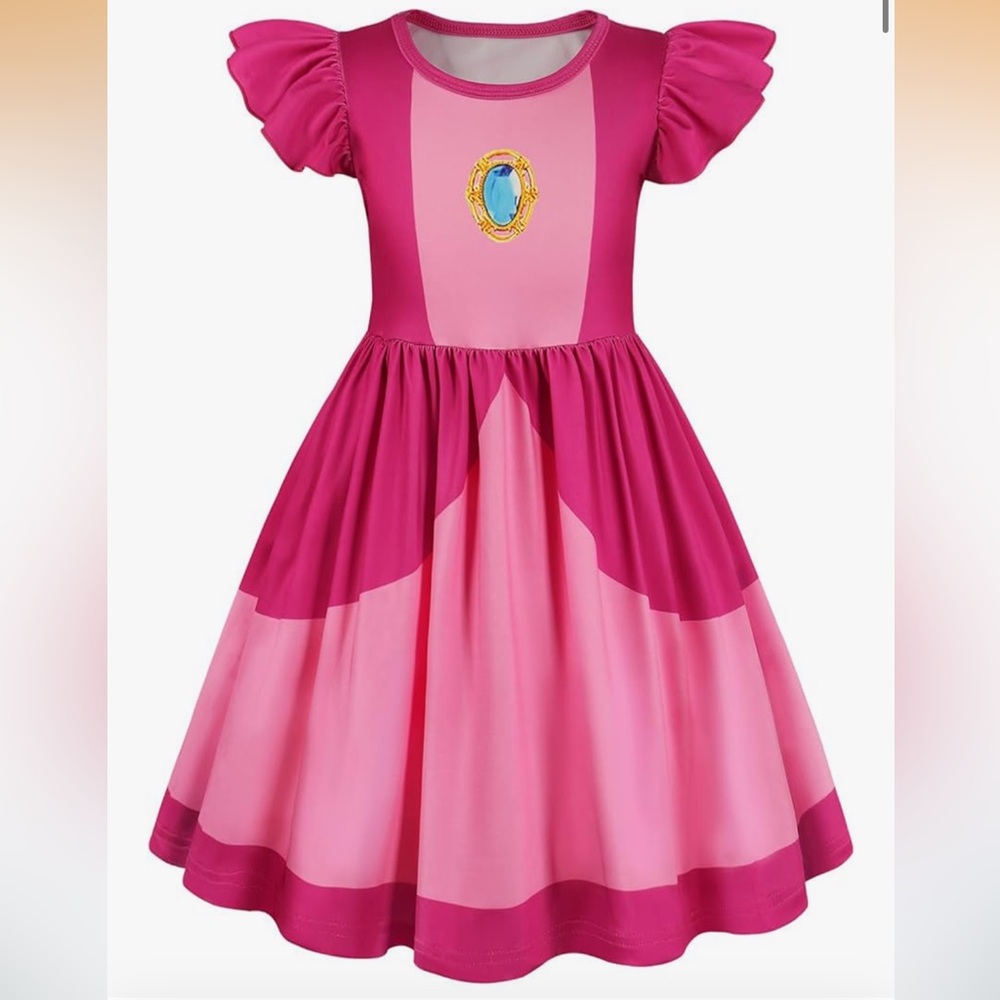 Amazon Pink and Magenta Kids Costume Dress